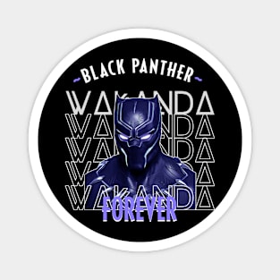 BLACK PANTHER WAKANDA FOREVER - Streetwear Style Magnet